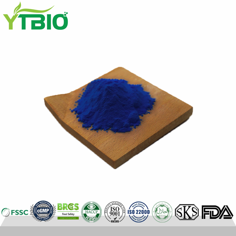 Factory Supply Natural Pigments Gardenia Blue Powder