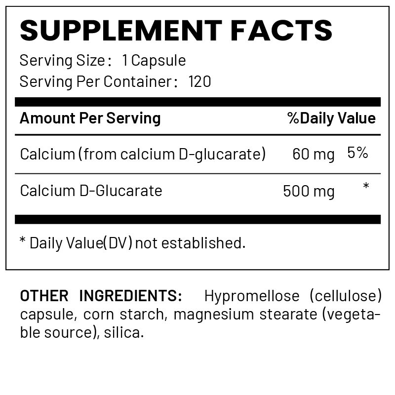 High Absorption Calcium D-Gluconate Capsules | ...