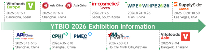 YTBIO's 2026 International Exhibition Schedule