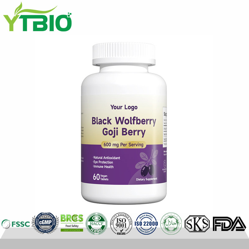 Private Label Black Goji Berry Tablets | Factory Direct Wholesale Supply