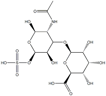 硫酸软骨素,9007-28-7,结构式