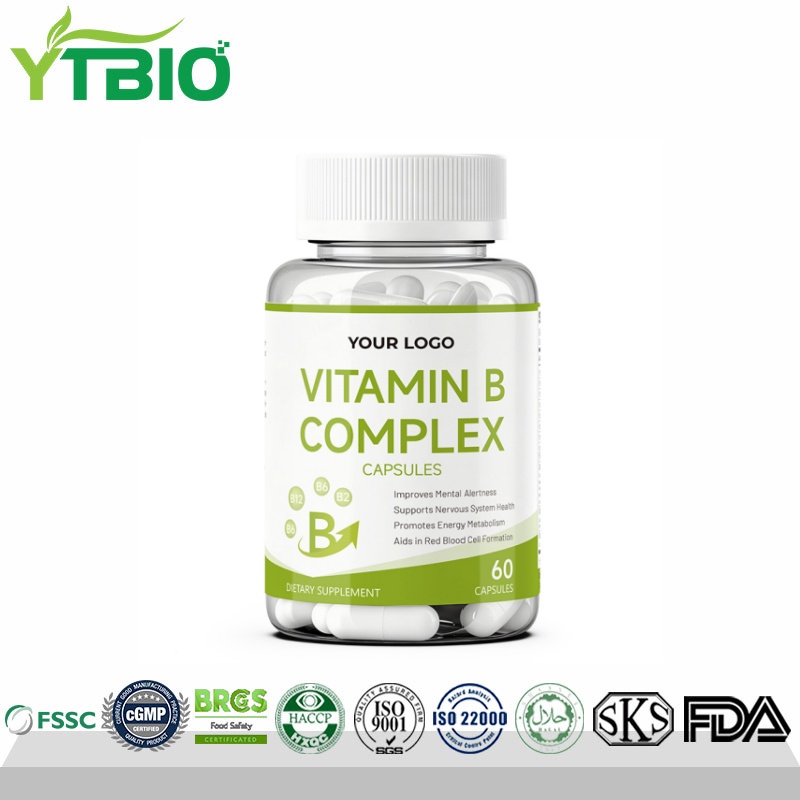 Factory Supply Vitamin B Complex Capsules | OEM Private Label