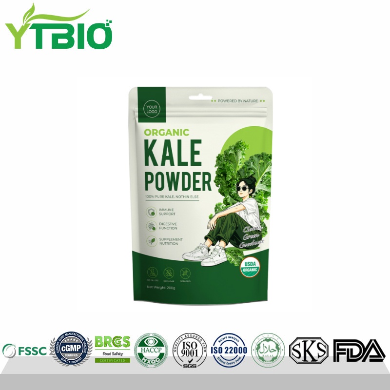 Bulk Supply 100% Pure Kale Leaf Powder | OEM ODM Manufacturer