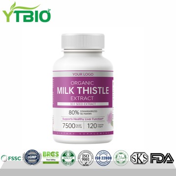 High Potency Milk Thistle Capsules France B2B Custom Production