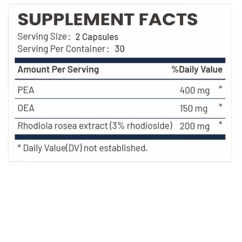PEA OEA Custom Capsules | Private Label Supplement