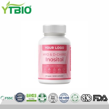 Bulk Supply Myo & D-Chiro Inositol Capsules | OEM Manufacturer