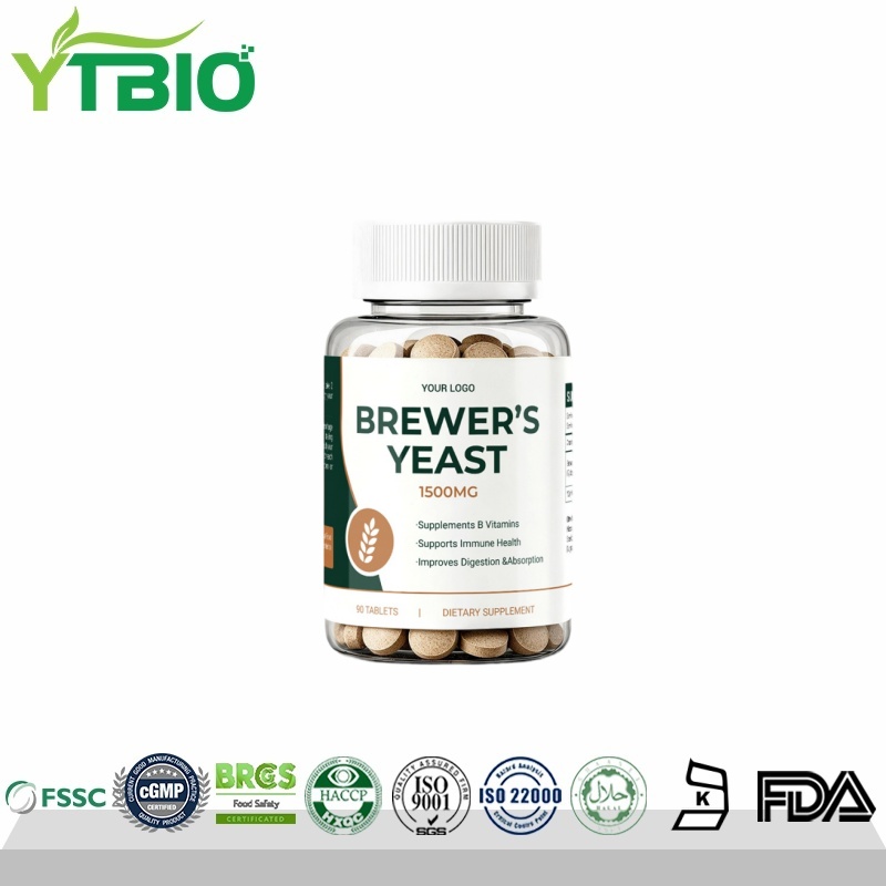 Factory Supply Brewer’s Yeast Tablets 1500mg | OEM Manufacturer