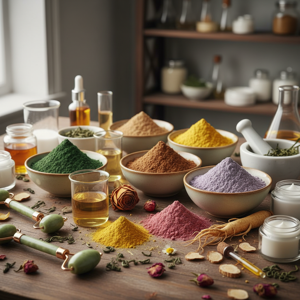Plant Extract Powder For Cosmetic And Skincare Formulation