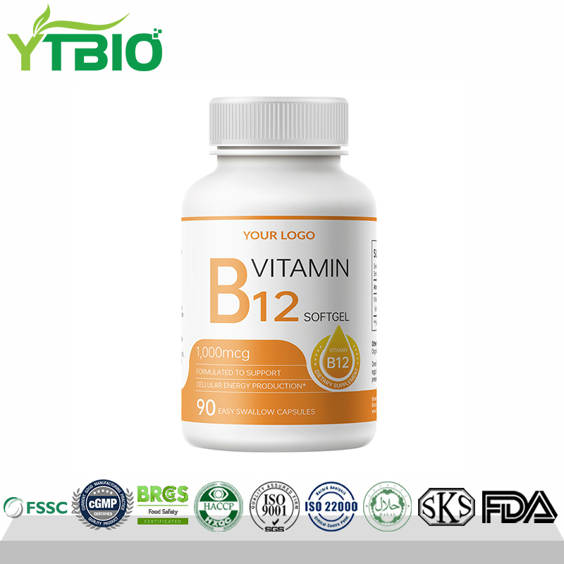 Custom Vitamin B12 Softgel | Reliable Health Supplement Manufacturer