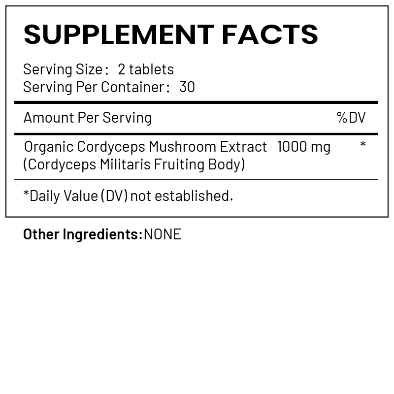 Factory Supply Cordyceps Mushroom Tablets | OEM...