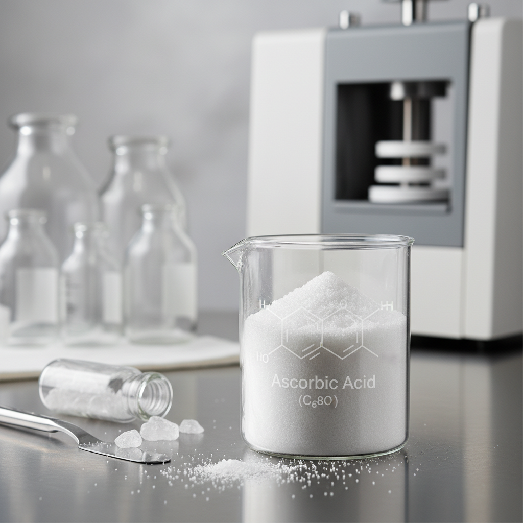 Vitamin C (Ascorbic Acid) Powder For Pharmaceutical And Healthcare