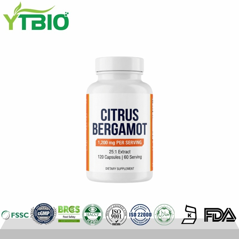 Private Label Citrus Bergamot Capsules 1200mg P...