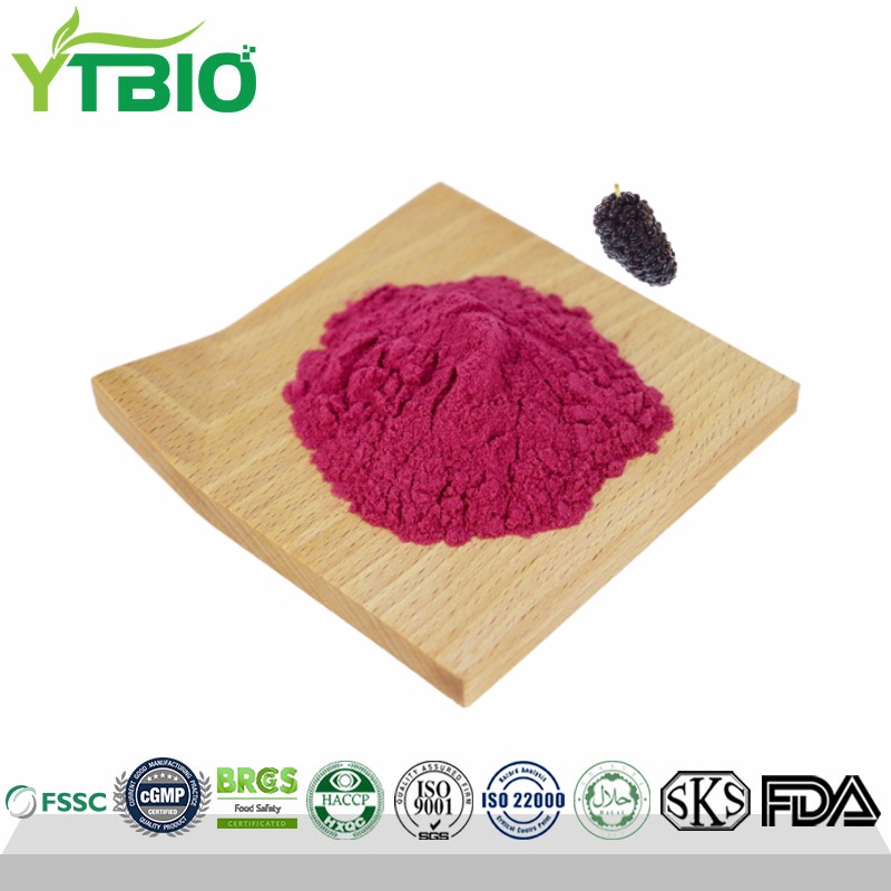 Factory Supply Mulberry Extract Powder Food Grade