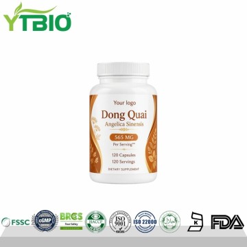 Factory Supply Dong Quai Capsules 565mg Per Ser...