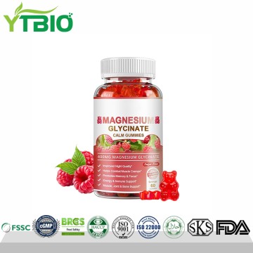 Chelated Magnesium Glycinate Gummies | Custom Brand & Packaging