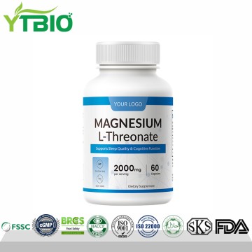 Custom Beauty Mineral Supplement - Wholesale L-Magnesium Threonate Capsules