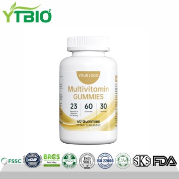 Custom Multivitamin Gummies Reliable Dietary Supplement OEM Supplier