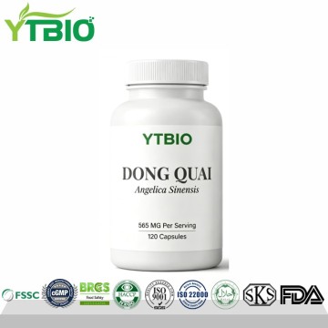 Factory Supply Dong Quai Capsules 565mg Per Serving | OEM Private Label