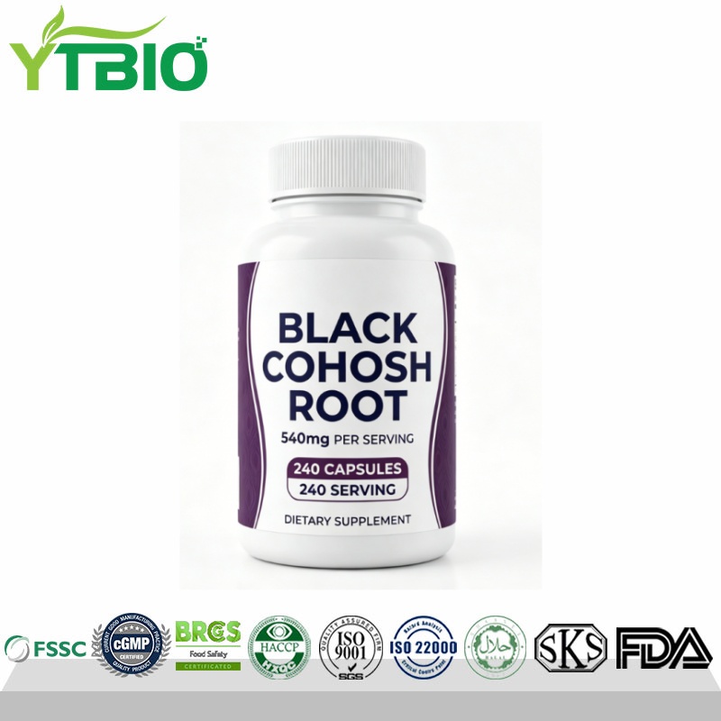 Bulk Supply Black Cohosh Root Capsules | OEM Private Label