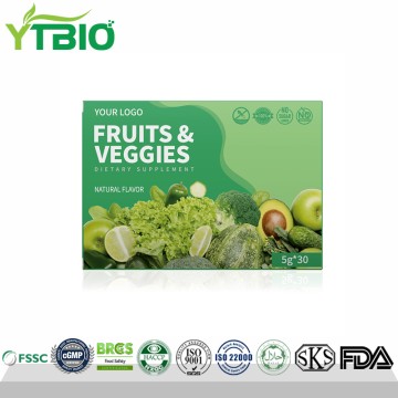 Fruit and Vegetable Powder Manufacturer | Custom Formula & Packaging Service