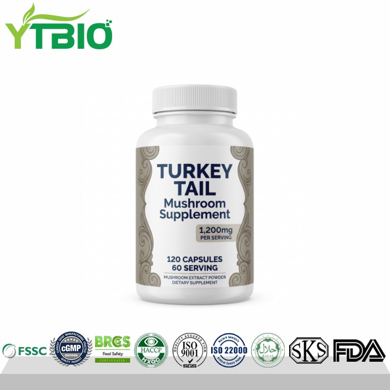 Private Label Turkey Tail Mushroom Capsules| OE...