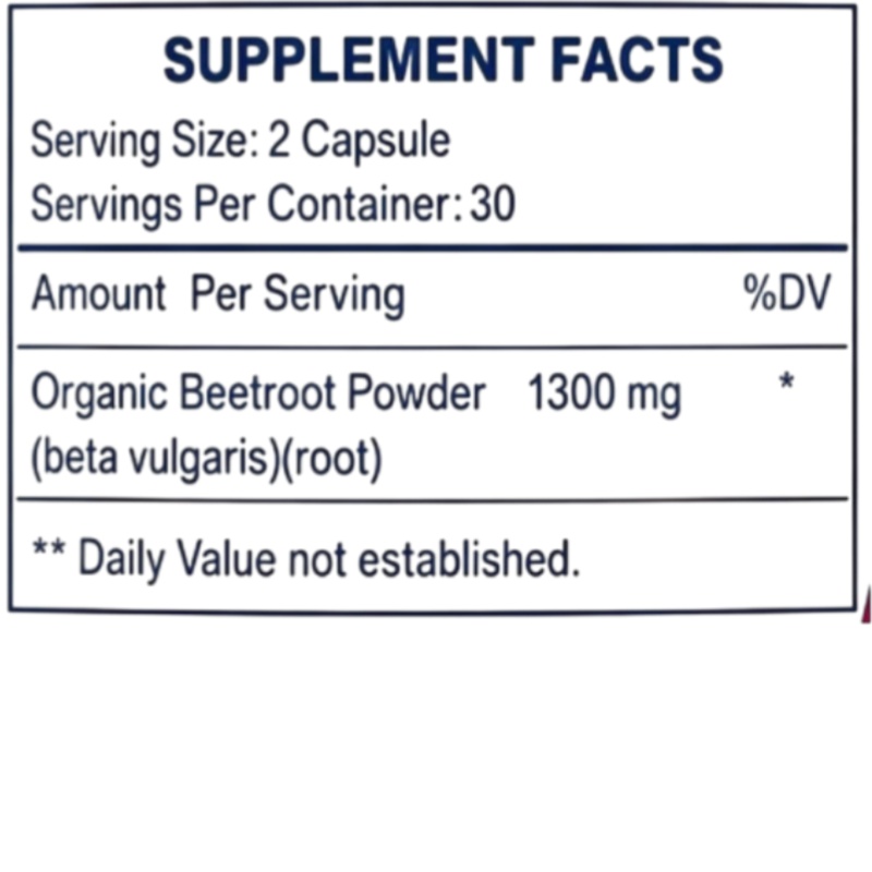 Factory Supply Beet Root Capsules| OEM Manufact...